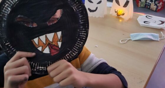 Vorbereitung auf Halloween
