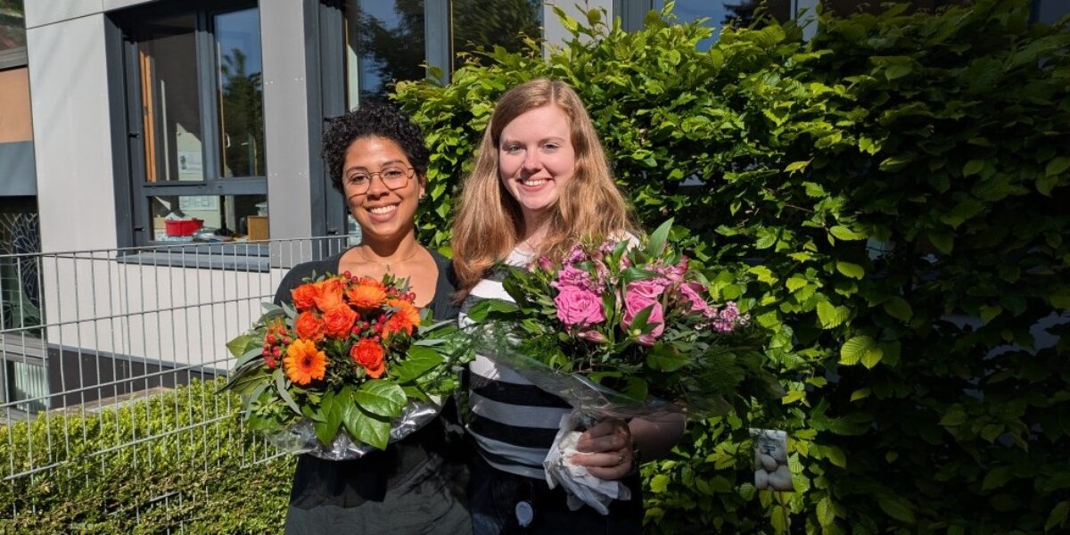 Alena Schmidt-Kirstein und Friederike Meier