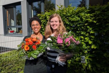 Alena Schmidt-Kirstein und Friederike Meier
