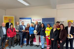 Landrat Frank Rock und die Stiftungen der Kreissparkasse Köln